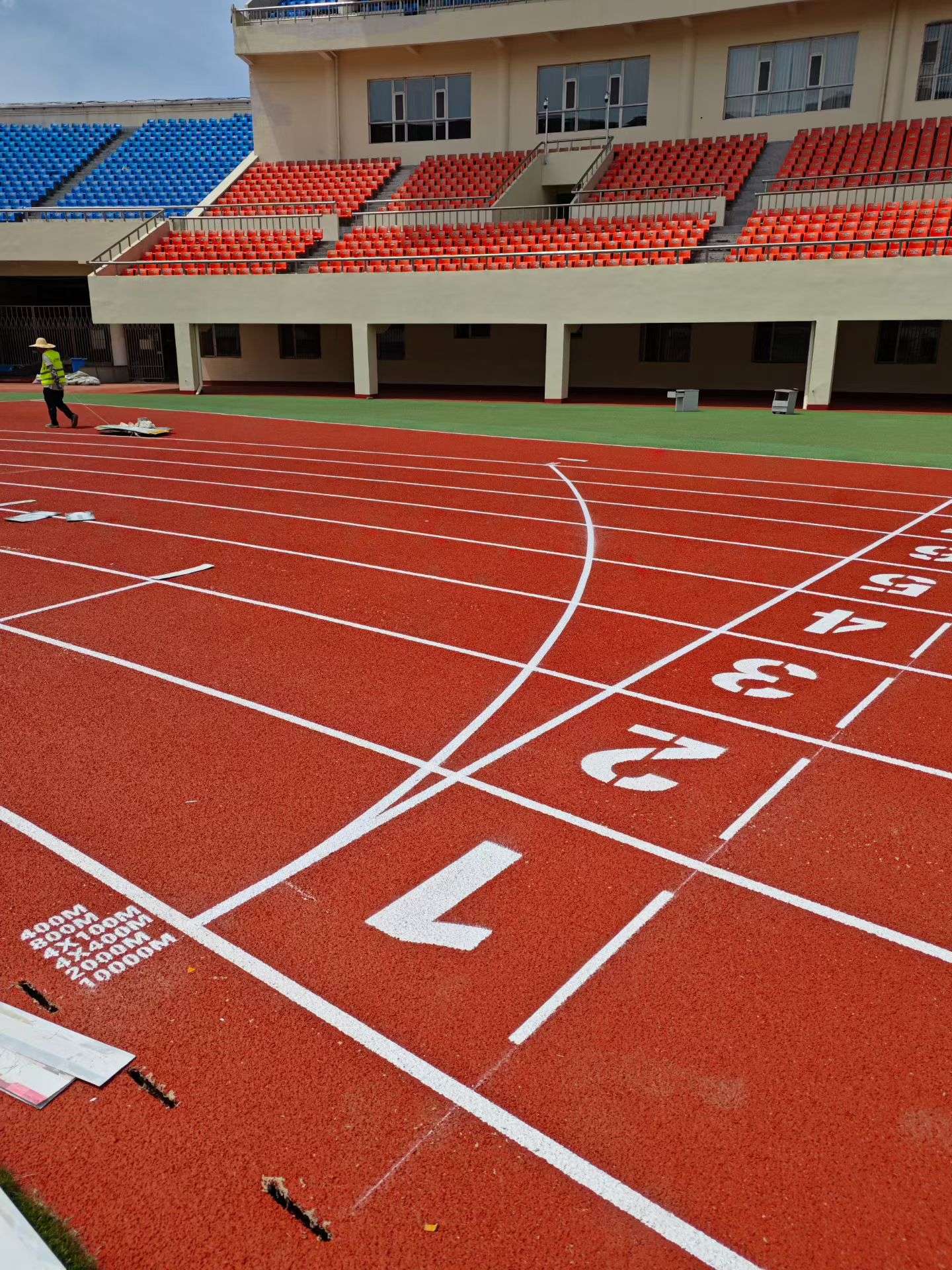 重庆市塑胶跑道材料塑胶颗粒 - 价格